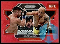 2022 Panini Prizm UFC Red Prizm 091/299 Jose Aldo #14